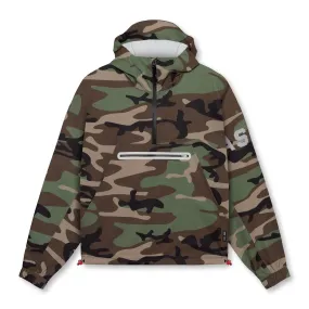 0717. Weather-Ready Anorak Jacket  - Woodland Camo