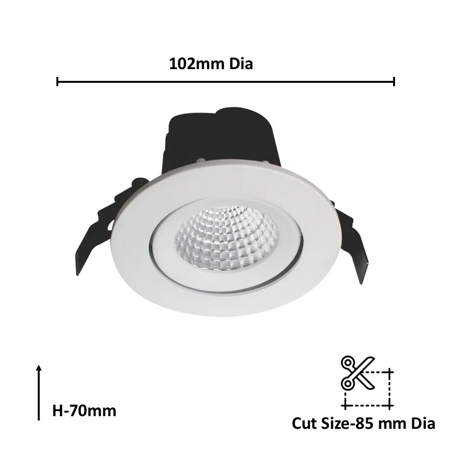 10w Cob Concealed Downlight 1905