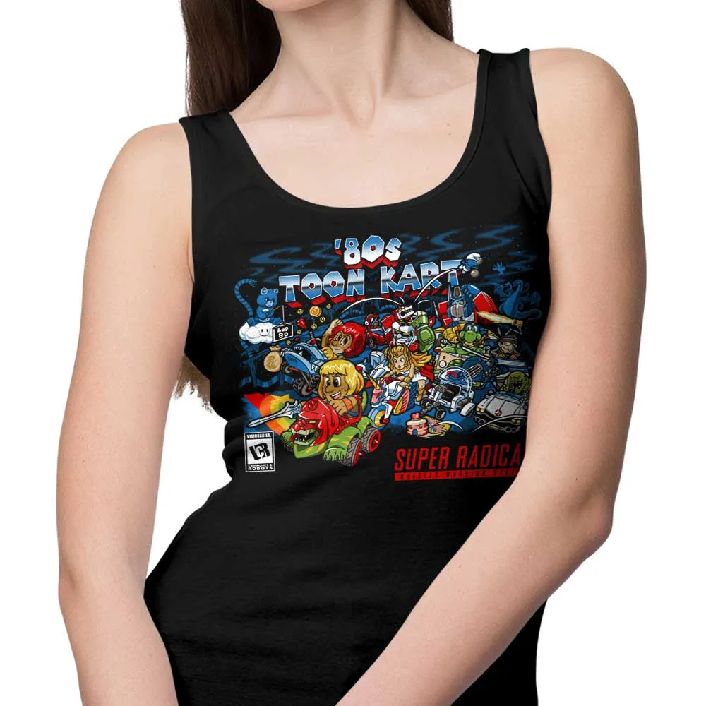 80's Toon Kart - Tank Top