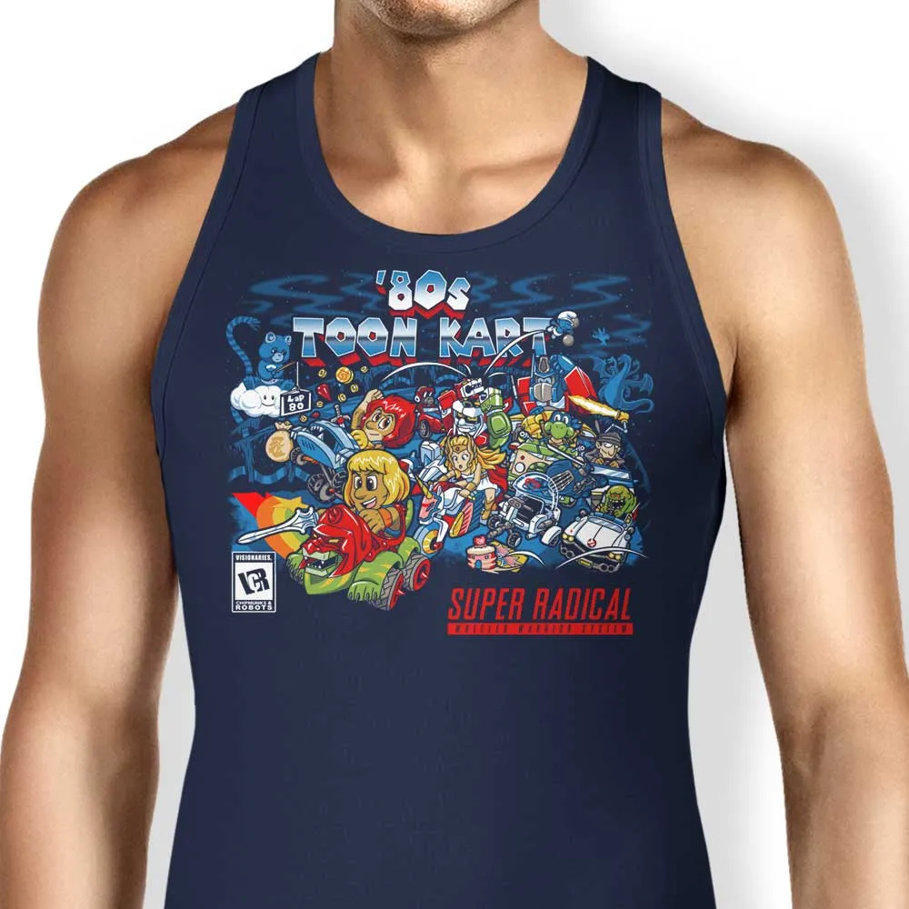 80's Toon Kart - Tank Top