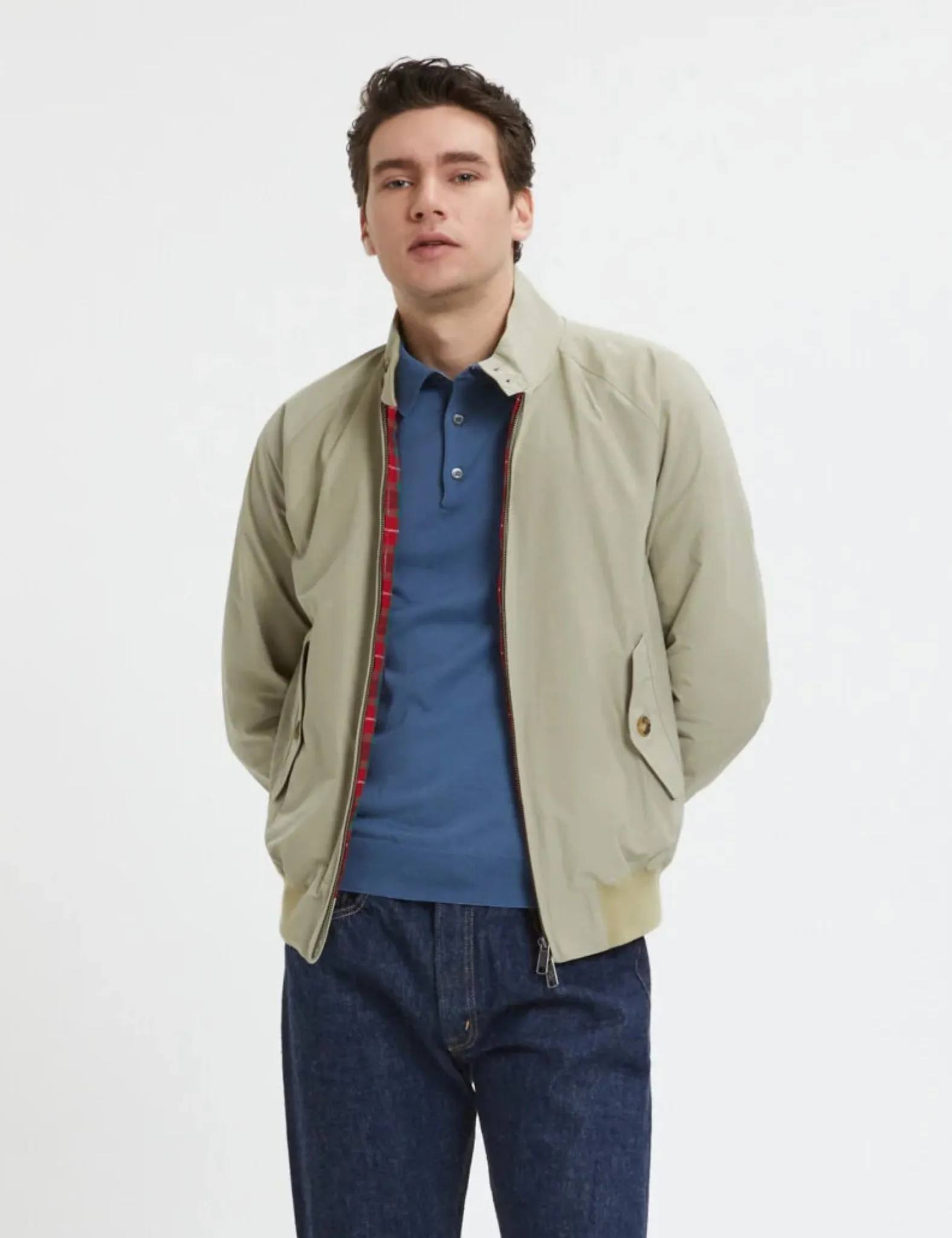 Baracuta G9 Harrington Jacket - Natural