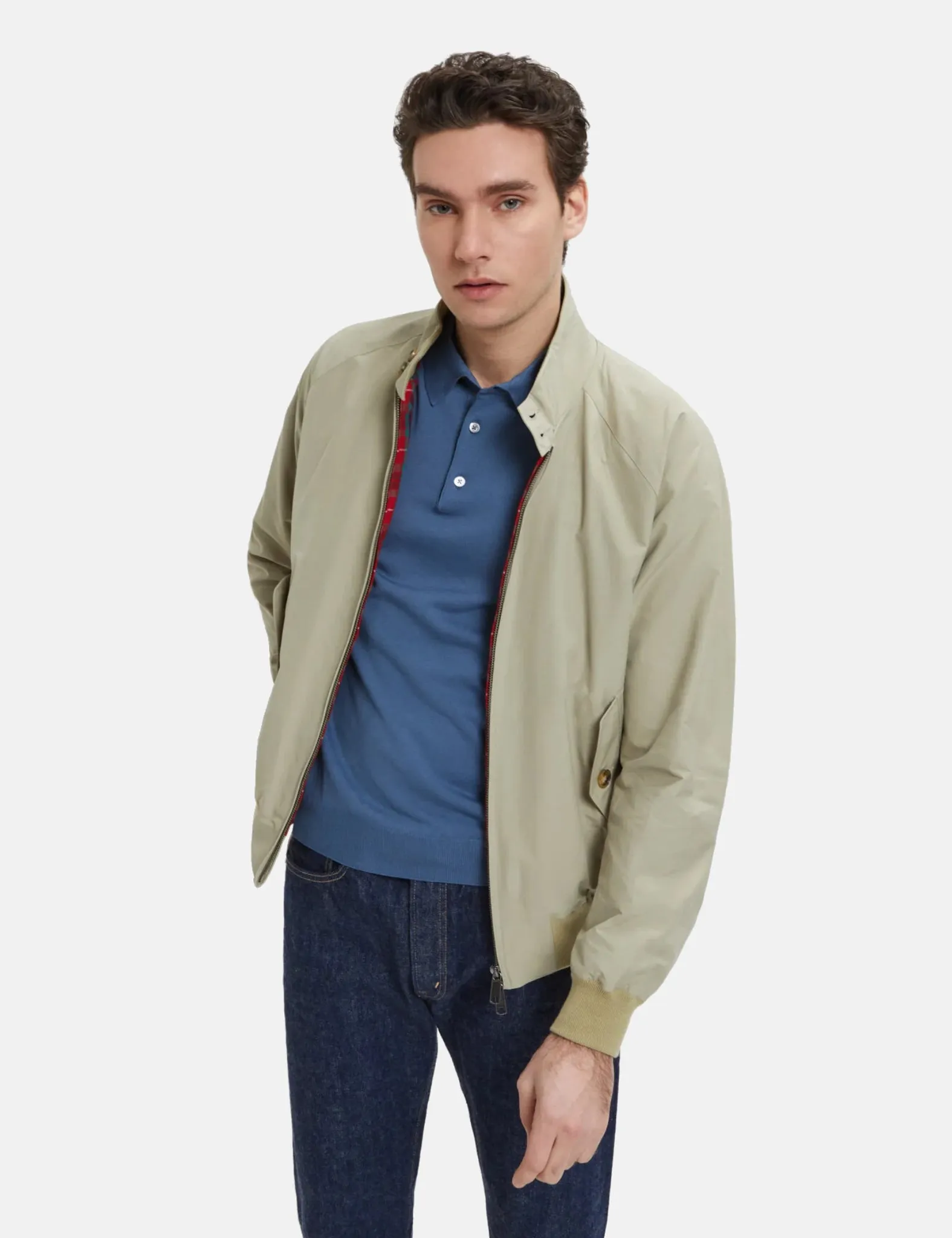 Baracuta G9 Harrington Jacket - Natural