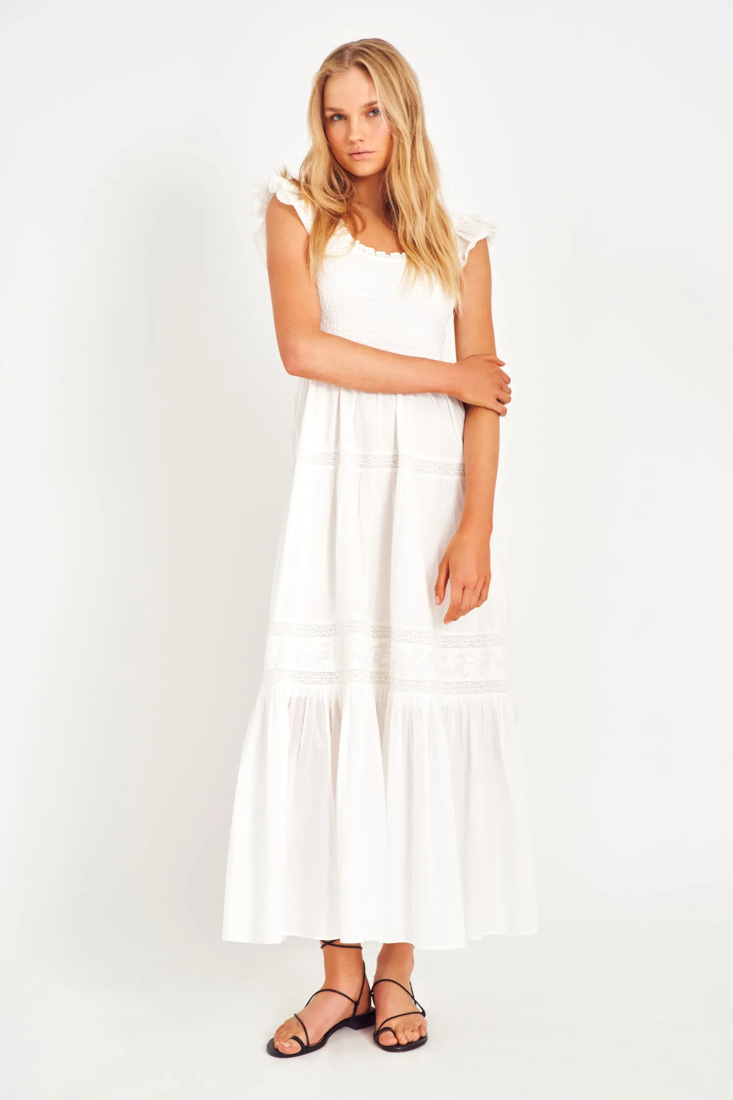 Chessie Heritage Cotton Maxi Dress