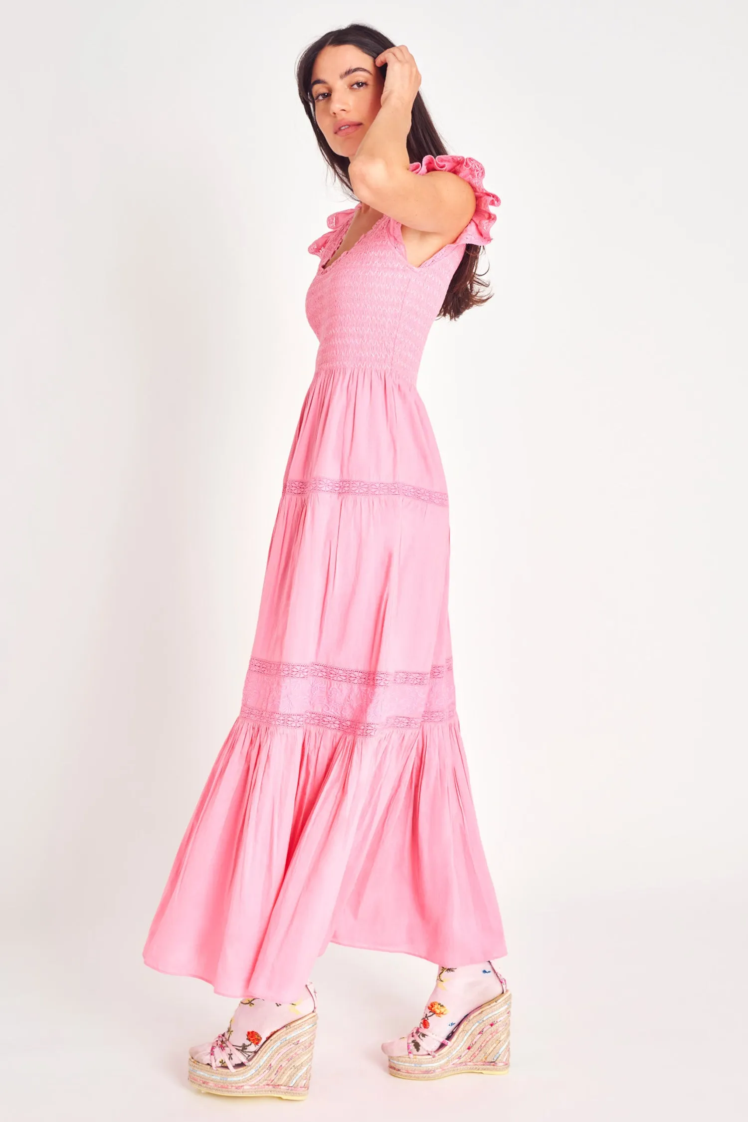 Chessie Heritage Cotton Maxi Dress