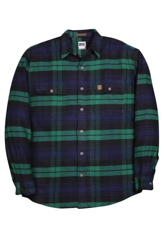 CODET 121 TALL USA MADE FLANNEL SHIRT