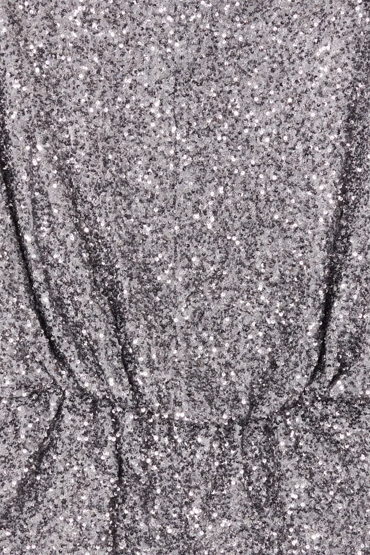 Gunmetal Sequin Tilly Top