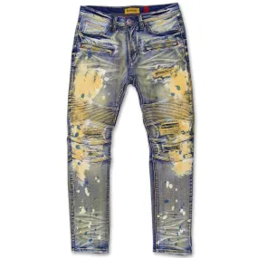 M1909 Medano Biker Jeans - Dirt Wash