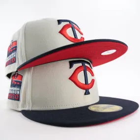 New Era Custom Exclusive Fitted Minnesota Twins 2010 Inaugural Season Patch