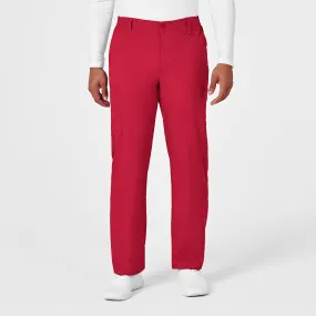 PRO Men's Cargo Scrub Pant - Red